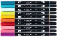 *Tombow - Dual Brush Markers 10pk - Tropical